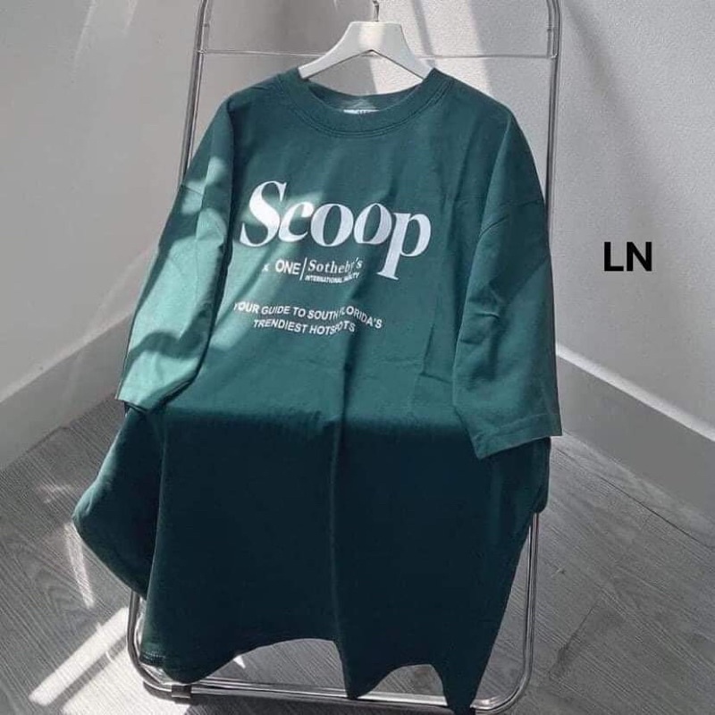 Áo phông xanh rêu 5D LN12