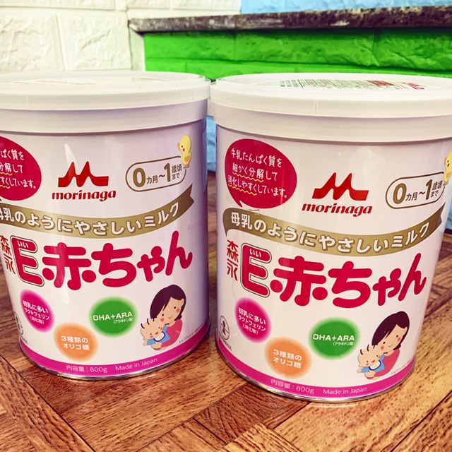 Sữa morinaga E-Akachan Số 0 - Sữa cho trẻ non tháng