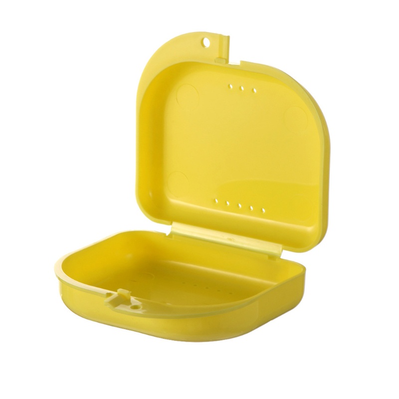 Hộp Đựng Răng Giả Có Lỗ Thông Gió Tiện Dụng