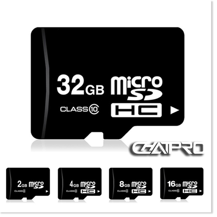 Thẻ nhớ Micro SD, Micro SDHC Class 10 dung lượng 32GB – 16GB – 8GB – 4GB – 2GB