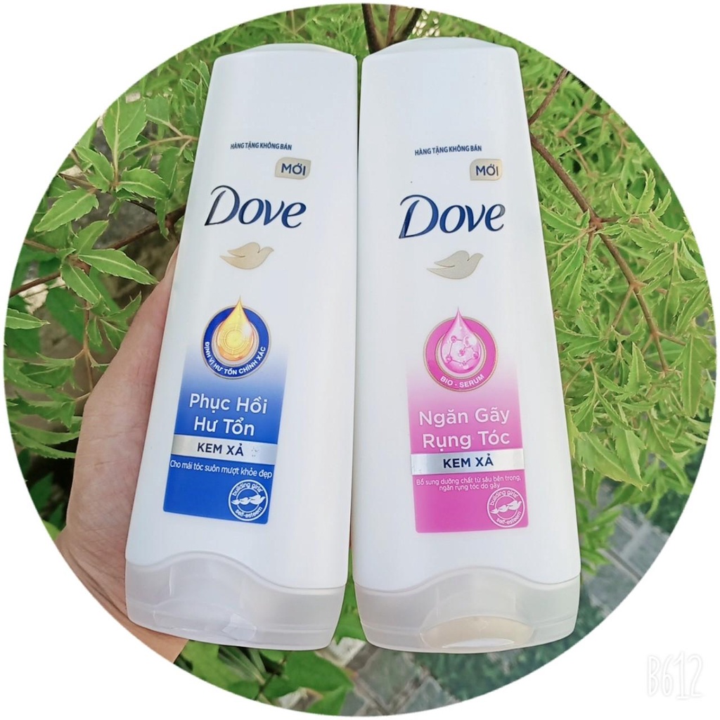 Dầu Xả Tóc Dove Giúp Phục Hồi Tóc Hư Tổn Ngăn Ngừa Rụng Tóc Chai 140g
