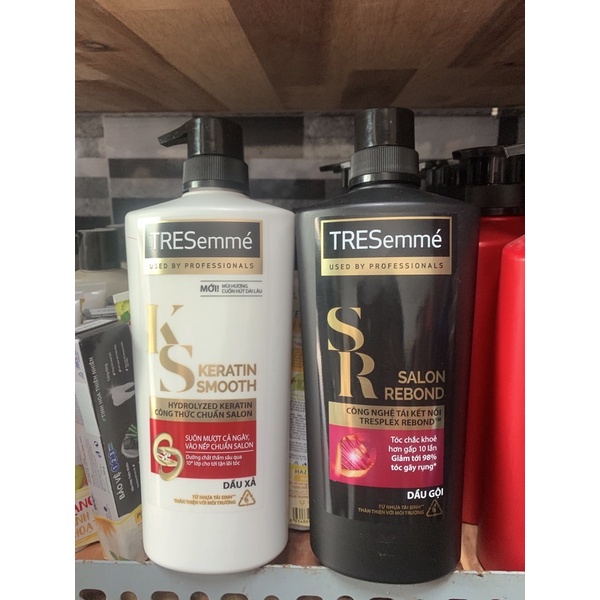 Combo Dầu gội và xả Tresemme 640g ngăn rụng tóc