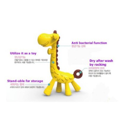 💖💖BIG SALE💖💖Gặm Nướu Hình Hươu Cao Cổ Nhật Bản ✔ Silicon Siêu Mềm