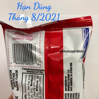 Bánh quy phô mai Ritz Bits thùng 30 gói