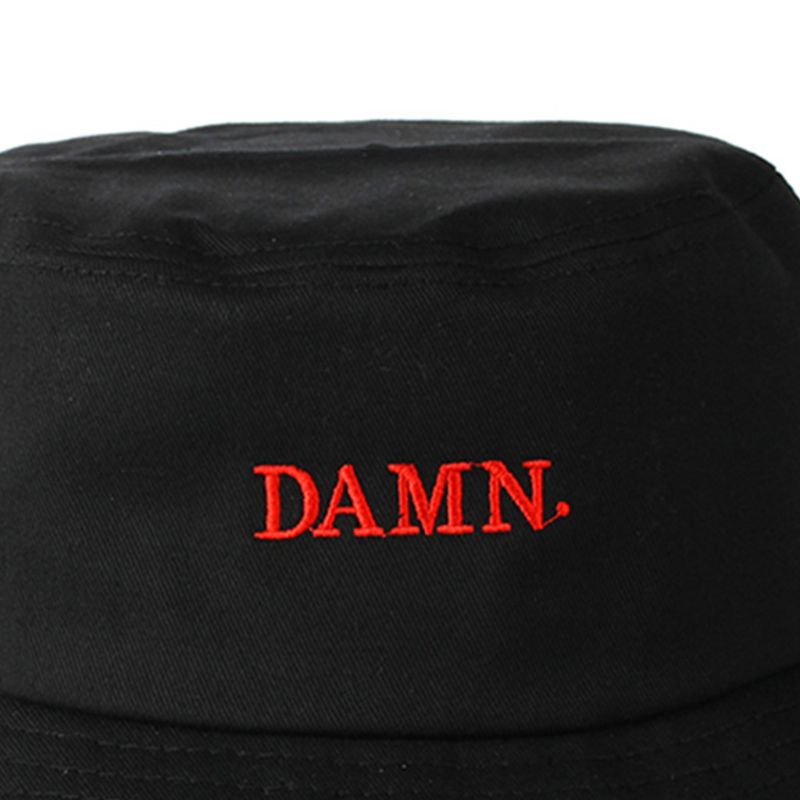 Mũ Bucket Thêu Chữ What Happens On Earth Phong Cách Harajuku Chất Liệu Cotton Thời Trang Mùa Hè Cho Nam Và Nữ