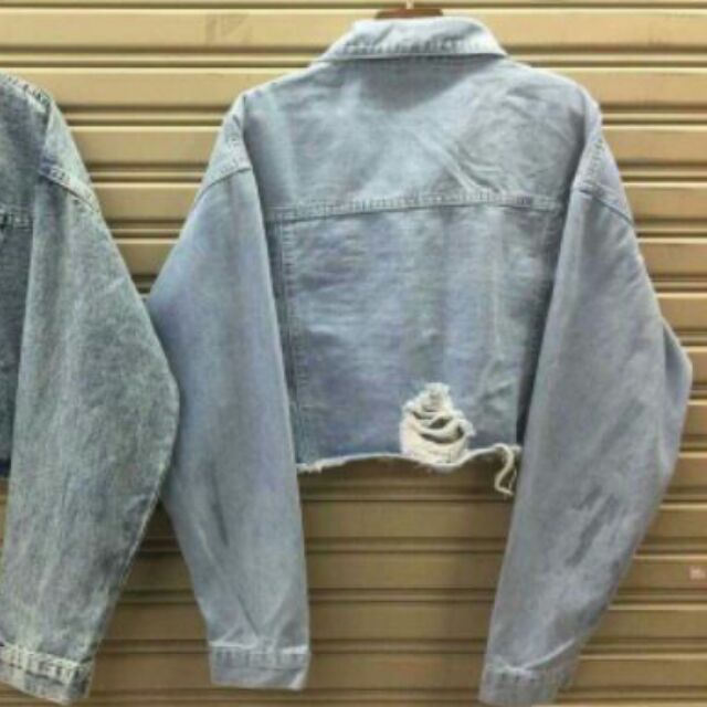 ÁO KHOÁC JEAN CAO CẤP THÁI LAN Denim