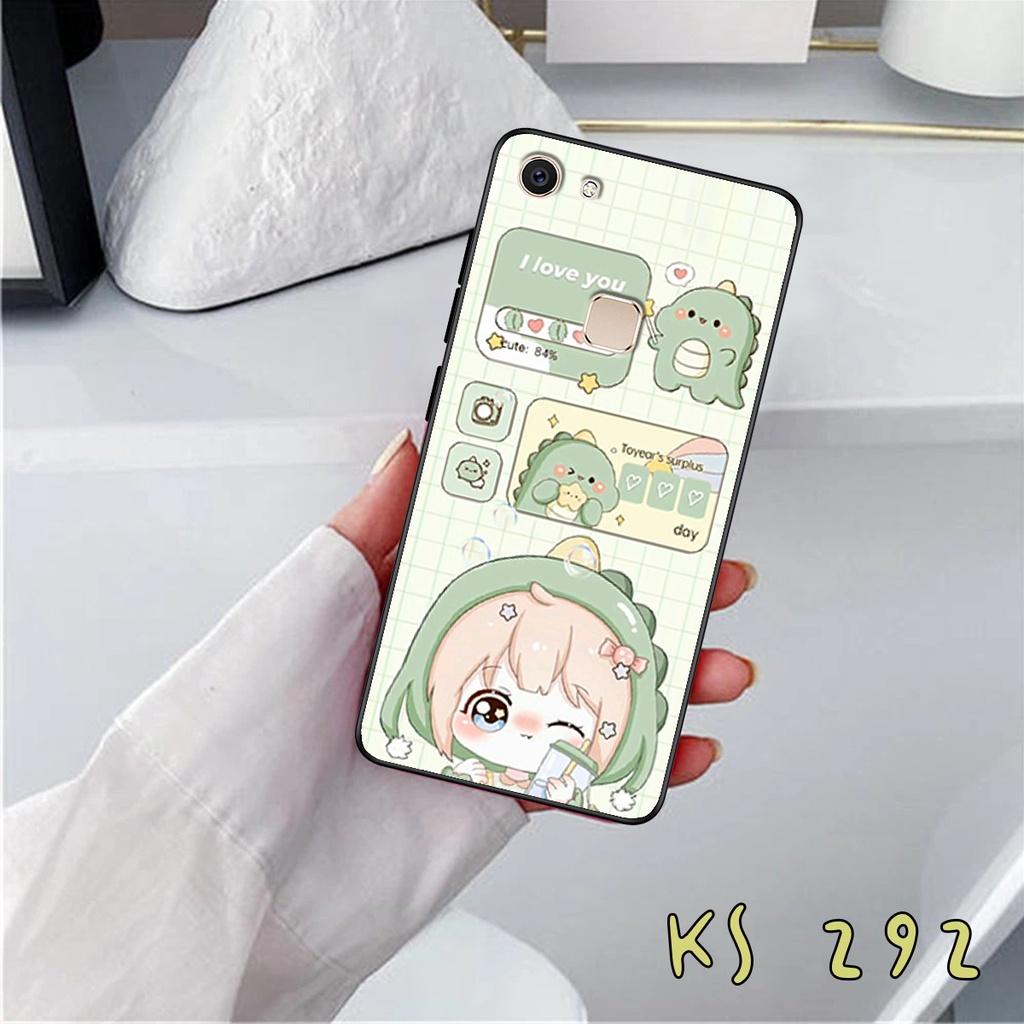 Ốp lưng Vivo V7 - Vivo V7 Plus - Vivo V5 - Vivo 5 Plus - Ốp in hình khủng long,dinosaur dễ thương