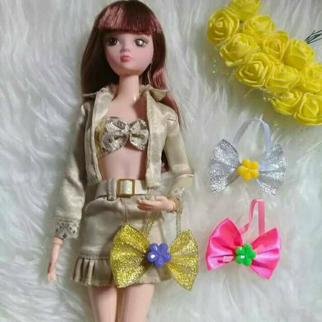 Túi Đeo Chéo Hình Búp Bê Barbie Xinh Đẹp