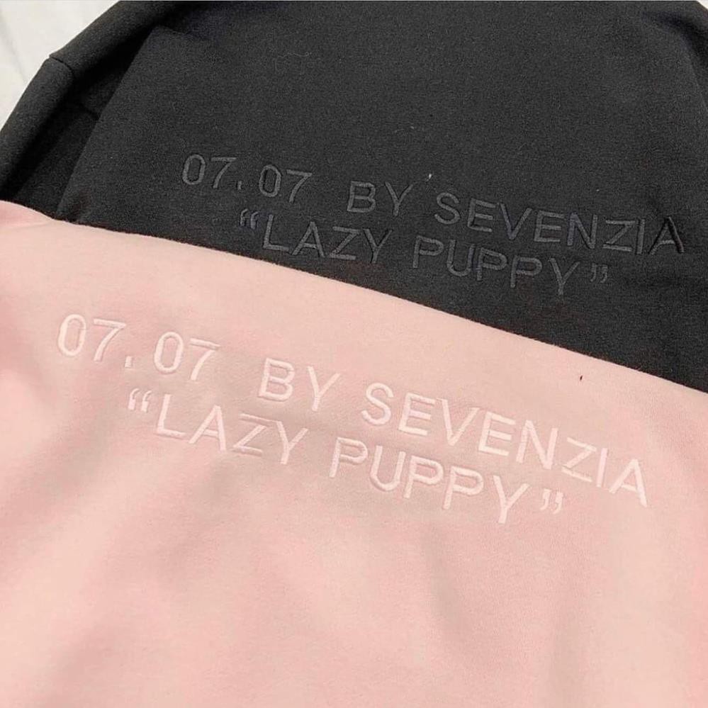 [HÌNH THẬT] Áo Khoác Nỉ Nữ Bomber LAZY PUPPY Thêu Hình Trước Sau Cực Đẹp, Áo Cardigan Nỉ Nữ | BigBuy360 - bigbuy360.vn