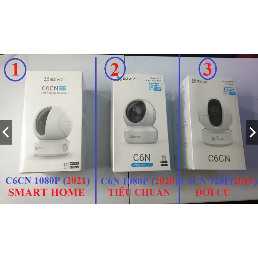 [Mẫu Mới] Camera WIFI 2M EZVIZ C6CN SMART HOME | BigBuy360 - bigbuy360.vn