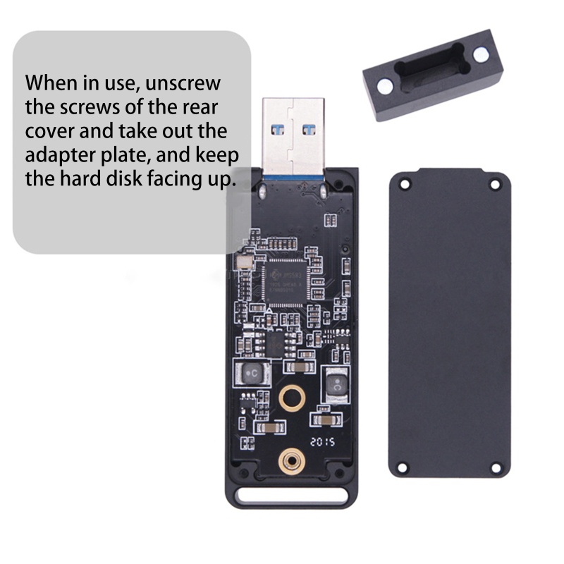 Vỏ Ổ Cứng SSD NVMe Sang USB M.2 NVMe Box 10Gbps USB3.1 Type-A PCIe M2 SSD 2230 224