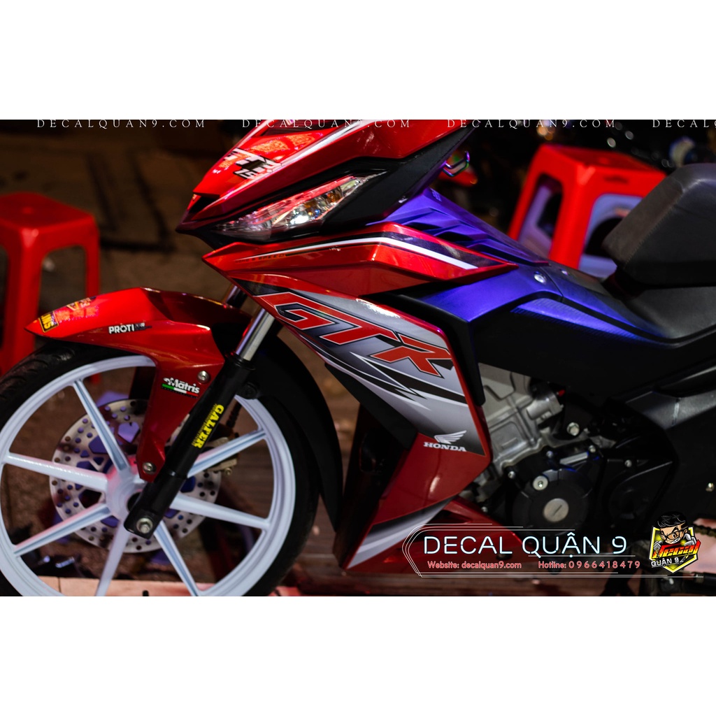 Tem rời GTR trắng đỏ đen dành cho winner_v1