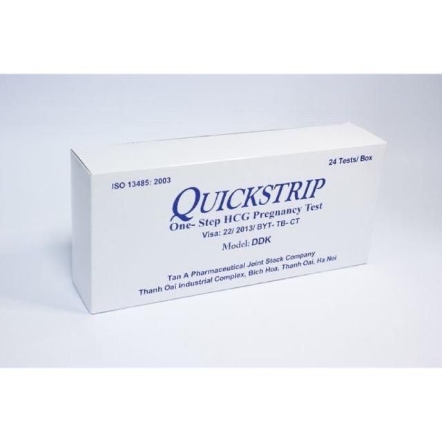 Hộp 24 que thử thai Quickstrip