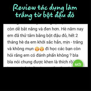 [Bột thêm] BỘT ĐẬU ĐỎ
