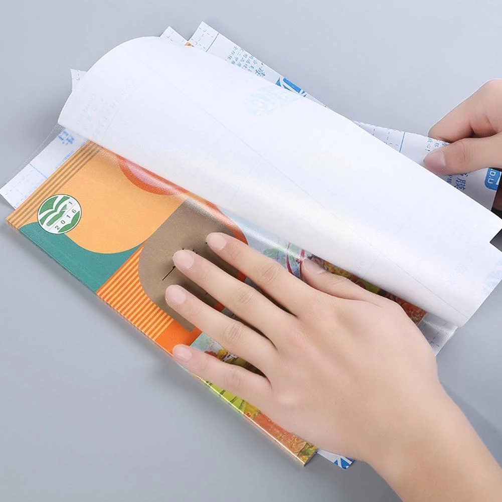 Bộ 10 Tấm Phim Dán Bảo Vệ Sách Chống Thấm Nước Siêu Bền Chất Lượng Cao