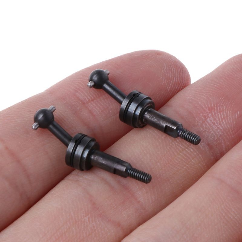 Set 2 thanh kim loại truyền động trục khớp chung CVD trước hoặc sau cho 1/28 wltoys K969 K979 K989 K999 P929 P939 RC