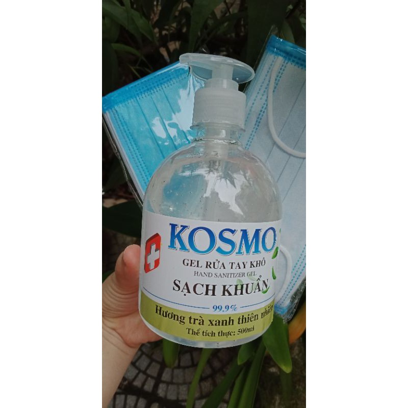 KHẨU TRANG KHÁNG KHUẨN + NƯỚC RỬA TAY COMBO