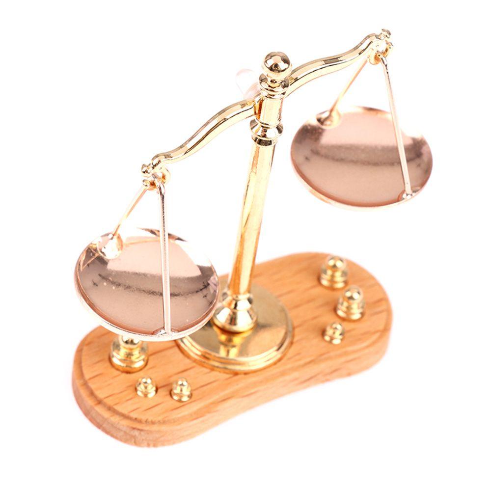 Mô Hình Cân Đồ Chơi Mini Trang Trí Nhà Cửa 1