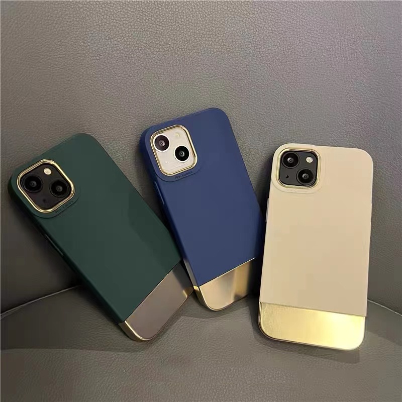 Ốp Điện Thoại silicone Mềm Dạng Nhám Viền Vuông Chống Sốc Cho iPhone 13 Pro Max 12 11 Pro Max XS Max XR X