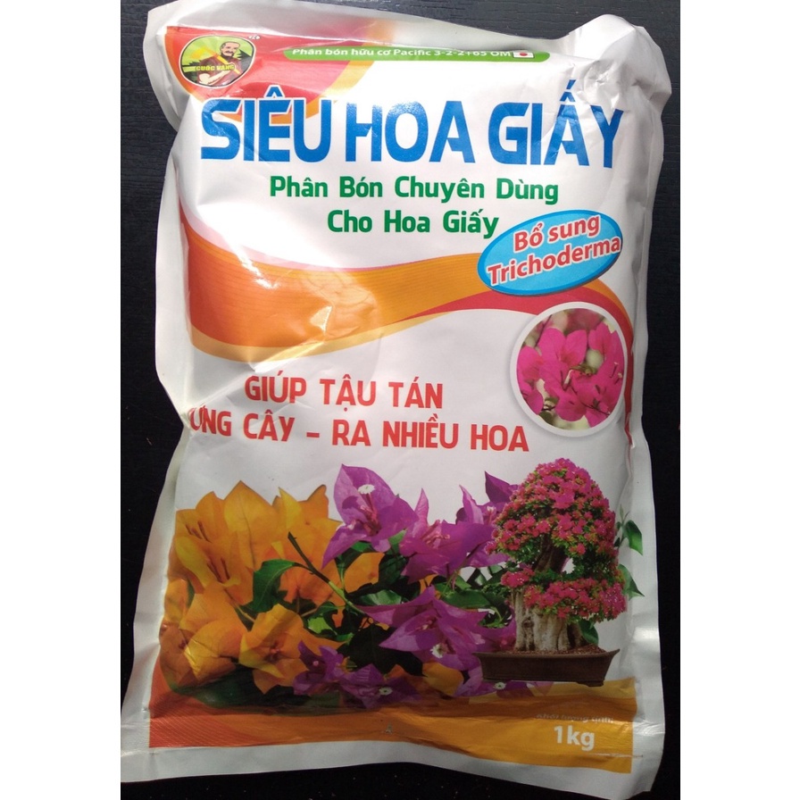 Phân hoa Giấy giúp nở hoa  Hoa to, đẹp, đều rộ ( hoa giấy, ka,20-20-20)