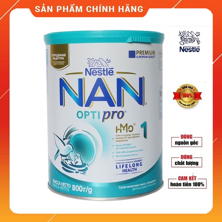Sữa Bột Nan Nga 1 800g [HSD 2024]
