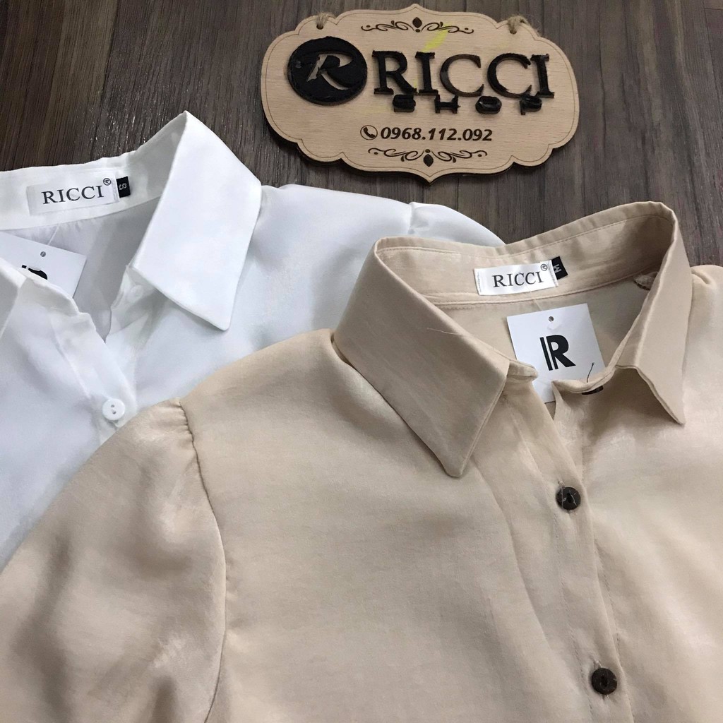 Sơ mi Lụa xước