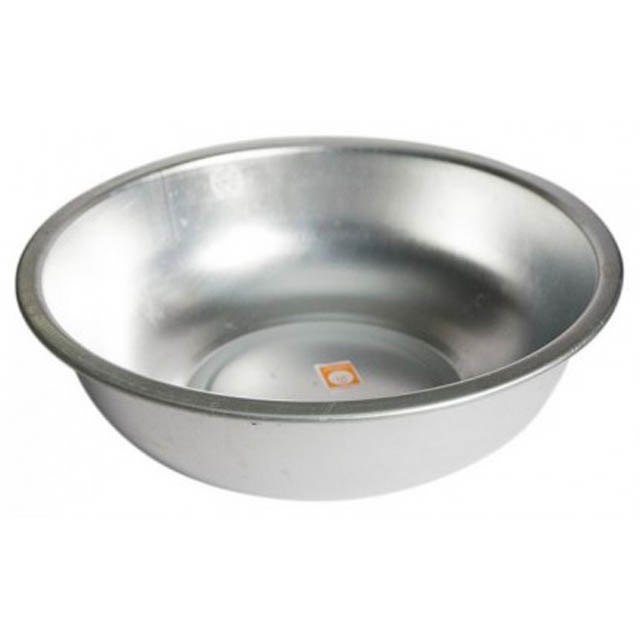 Chậu nhôm tinh khiết dùng tắm cho bé, giặt đồ loại phi 60cm, cao 18cm, nặng 1.5kg siêu bền, chông va đập