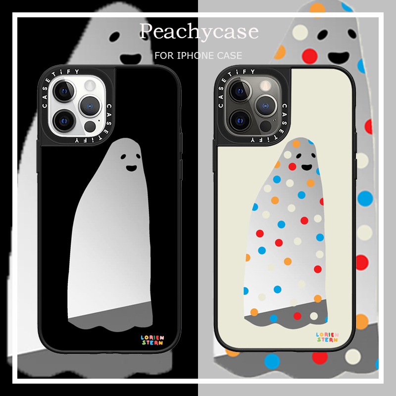 Ốp Điện Thoại Nhựa Acrylic Cứng Chống Sốc Gắn Gương Trang Điểm Cho iPhone 14 13 12 11 Pro Max 14Plus 14max 14promax