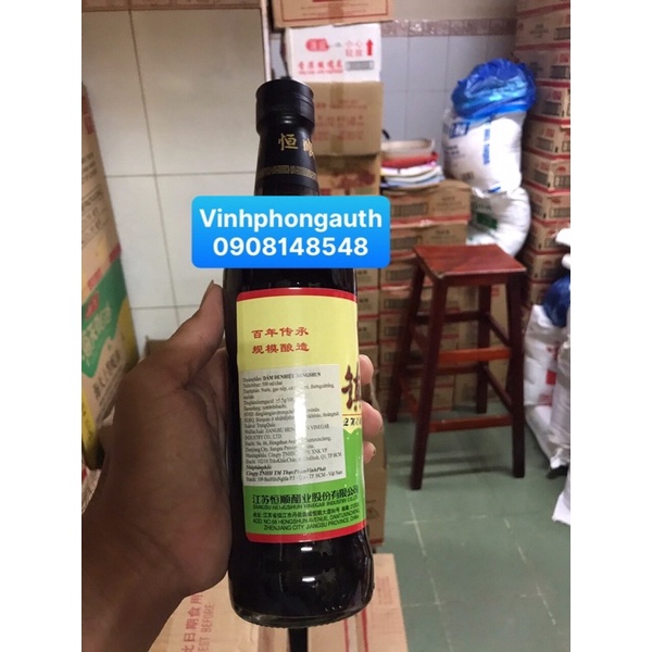 Dấm đen hiệu Hengshun 500ml