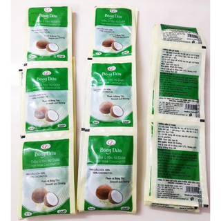 Dầu ủ tóc dừa cửu long dây 10gói