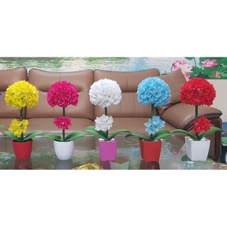 COMBO 6 BỘ NGUYÊN LIỆU LÀM HOA TÚ CẦU( MÀU TÙY CHỌN)