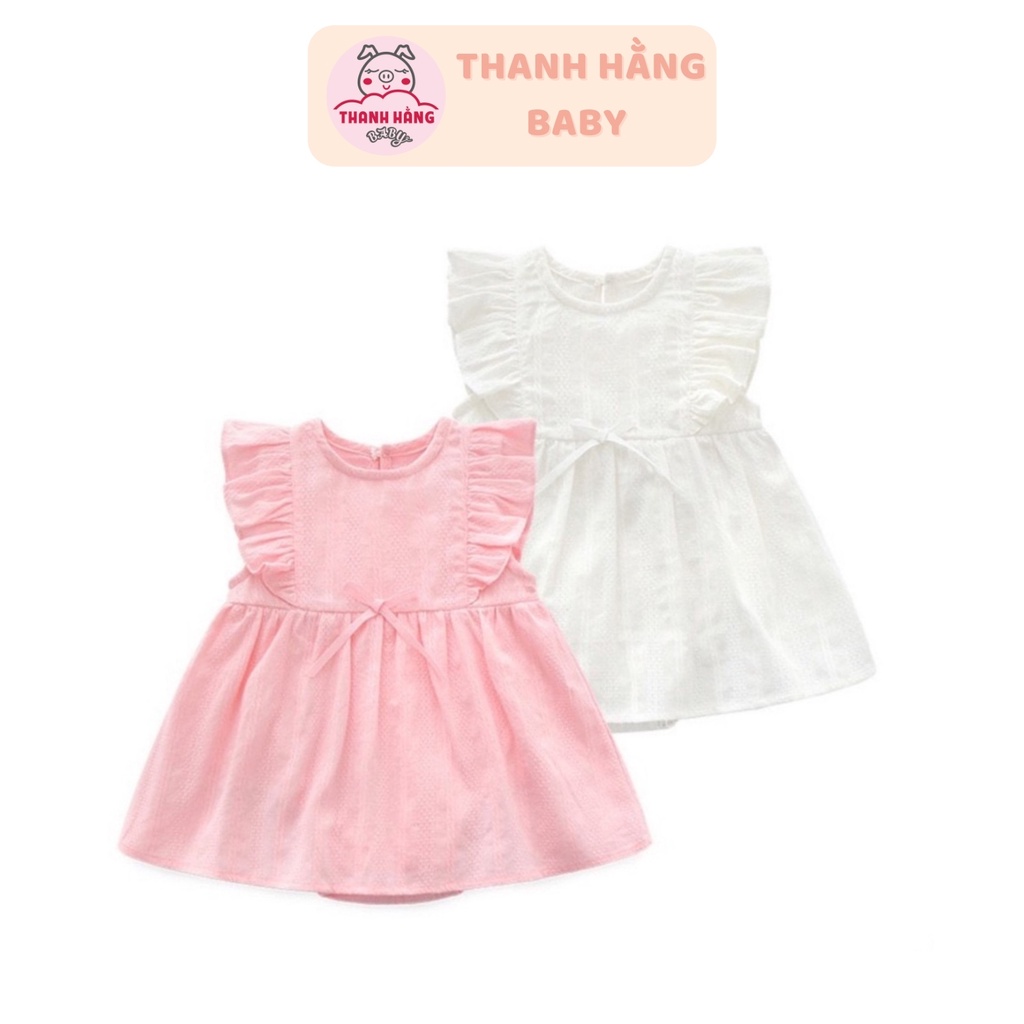 Váy Công Chúa Bé Gái, Váy Trẻ Em Cho Bé Thanh Hằng Baby 5 - 13 Kg