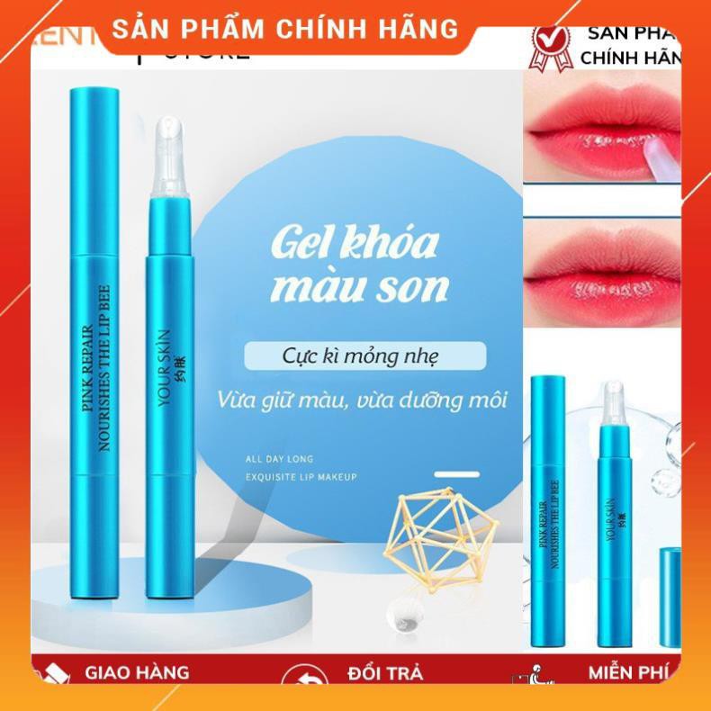 Gel khóa son môi giúp giữ màu son bền màu không trôi không lem gel giữ màu son GS01