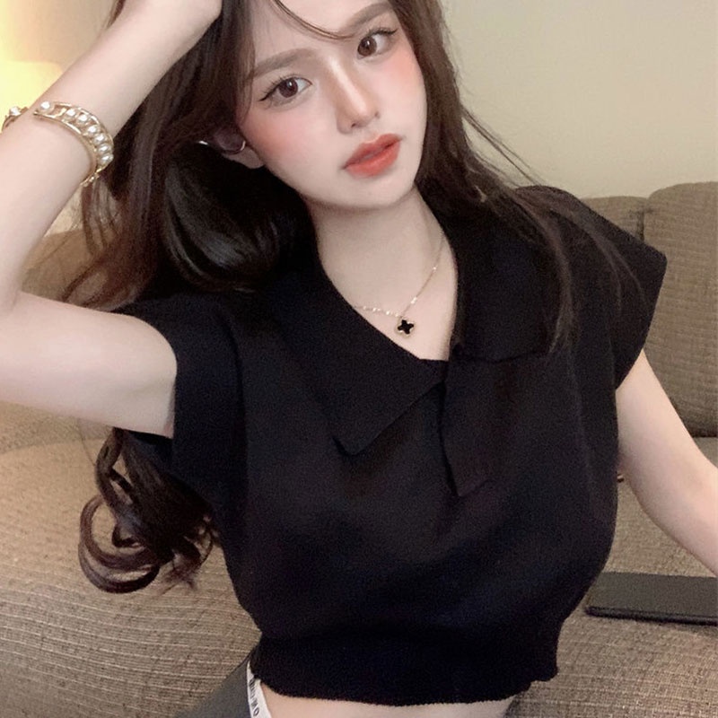 Áo thun lửng Yeya tay ngắn sành điệu cho nữ