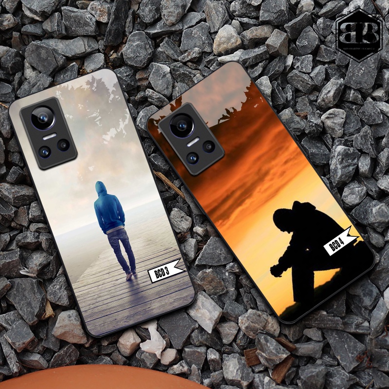 Ốp lưng kính cường lực Realme GT Neo 3 boy cô đơn