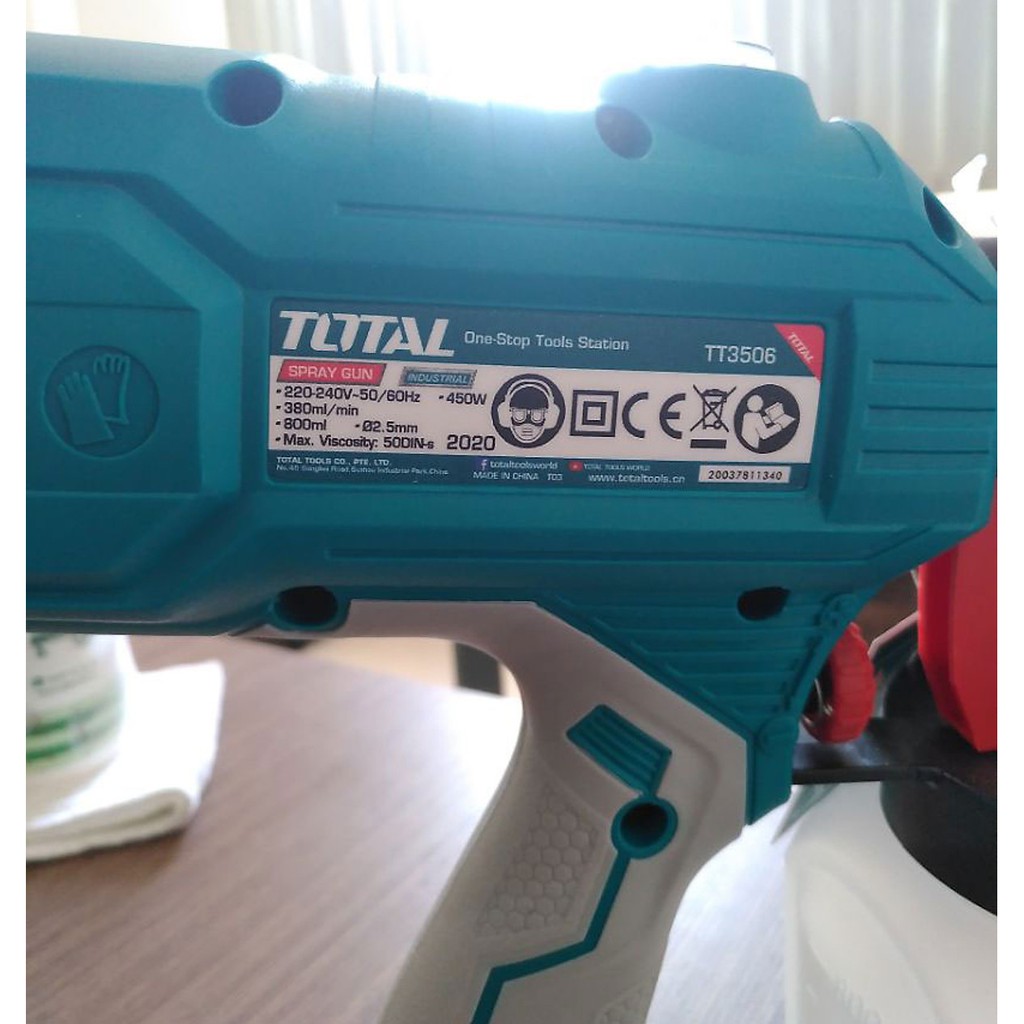 Máy phun sơn dùng điện Total TT3506