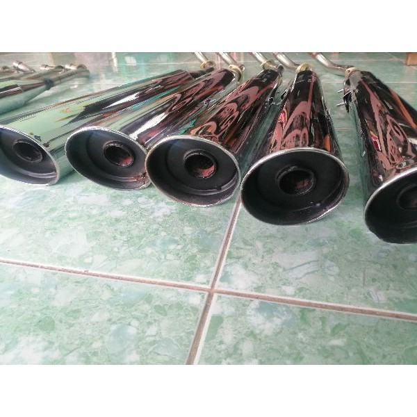 Pô xe máy dream. 1985. 2543 moc cam xăng cổ inox