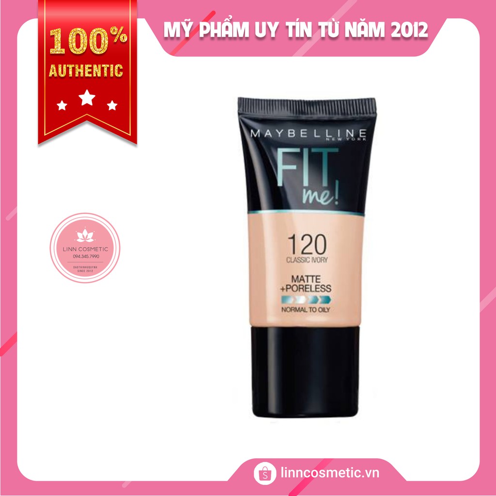 Kem nền Fit Me Maybelline mini dạng tuýp - túi 5ml