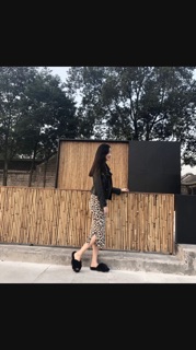 ORDER chân váy len da beo hàng Quảng Châu