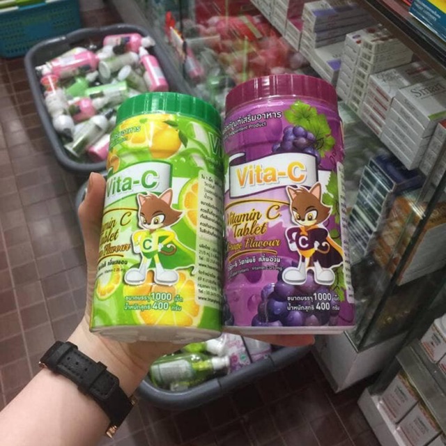 [CÓ SẴN] Vitamin C 1000 viên Thái Lan