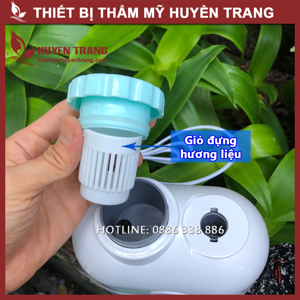 Combo Máy Xông Hơi Mặt DT88 (DT33-S) Và Máy Hút Mụn Lucass LUS02 Bảo Hành 12 Tháng - Thẩm Mỹ Huyền Trang