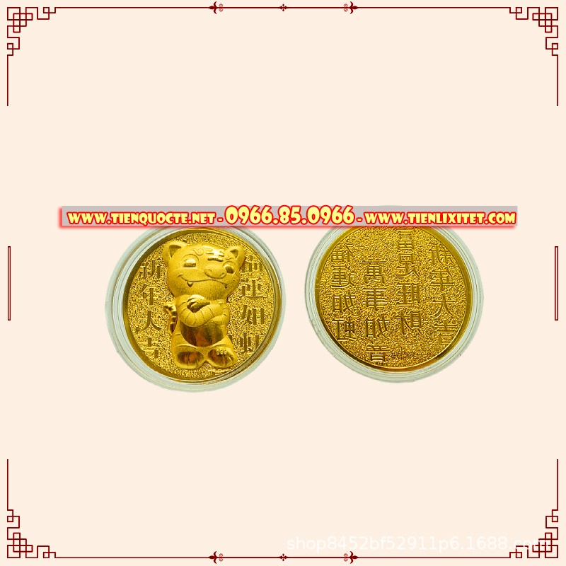 Bao lì xì 2022 con hỗ cọp Nhâm dần (M2)