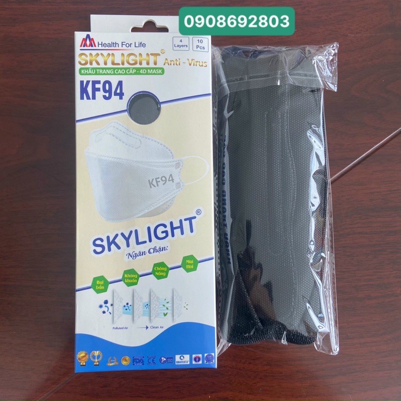 Khẩu Trang 4D  Landmask SKYLIGHT , Giấy Lọc Kháng Khuẩn