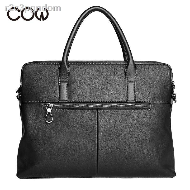 Túi nam mới của Pháp COW, công sở, cặp chính hãng, xách thời trang, nam, đeo vai