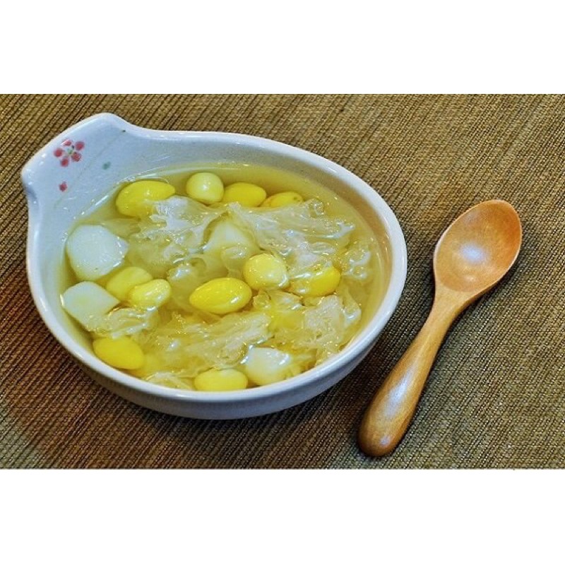 100G Nấm Tuyết Khô Tự Nhiên Không Tẩy