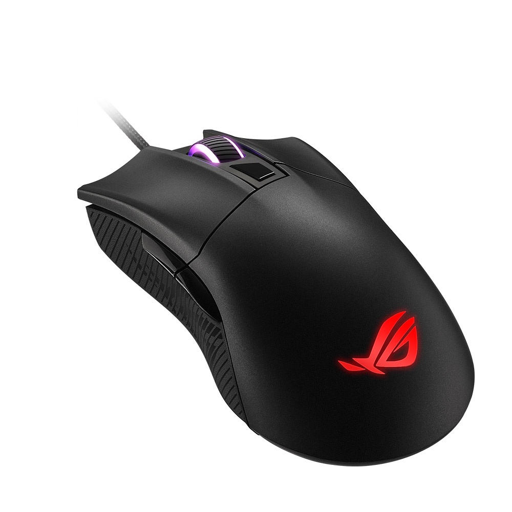 Chuột Quang Chơi Game Asus ROG Gladius II Core Gọn Nhẹ, dpi 6200, RGB Aura Sync