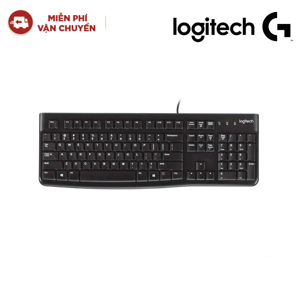 Bàn phím Logitech K120 Đen new 100% - Phân phối chính hãng