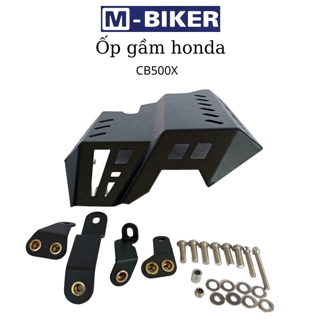 Bảo vệ gầm xe CB500X, khung bảo vệ lốc máy CB500X chính hãng Mbiker