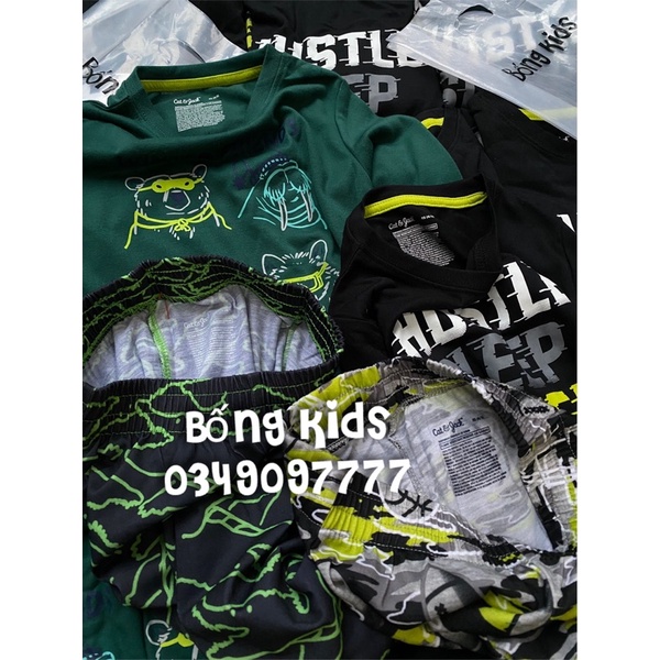 Bộ Thu Bé Trai In Hình Cat&amp;Jack