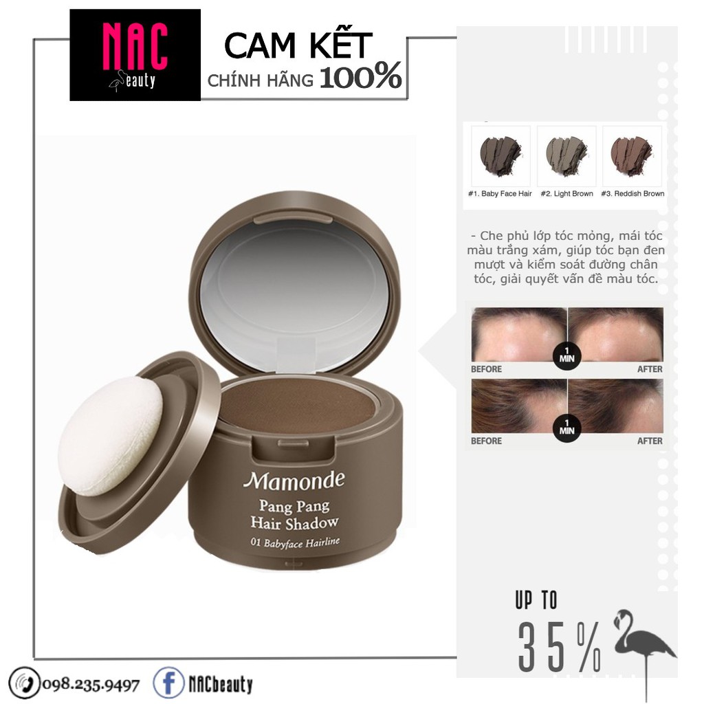 Phấn trang điểm tóc Mamonde Pang Pang Hair Shadow mẫu mới